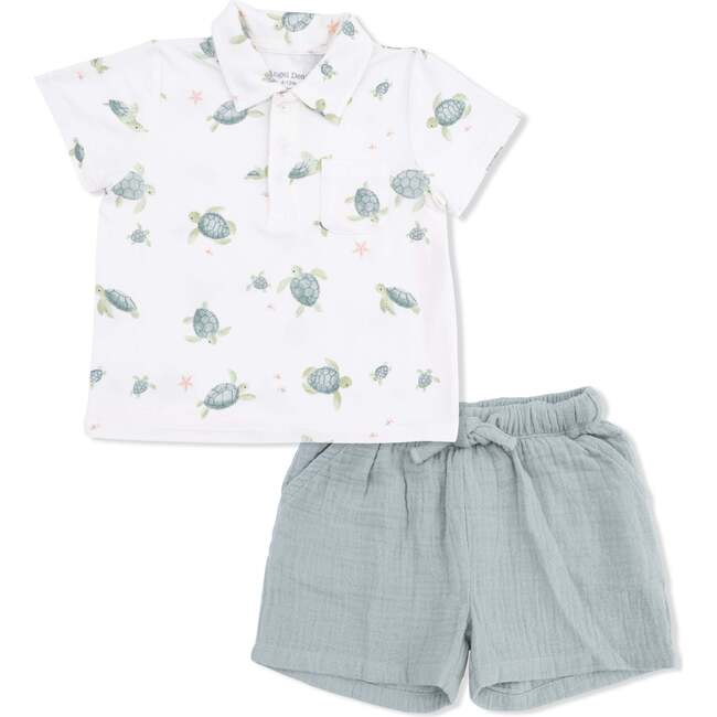 Sea Turtles, Polo with Casual Short