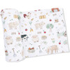 Cute Farm Animals Uni, Swaddle Blanket - Swaddles - 1 - thumbnail