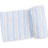 Odalys Floral Stripe, Swaddle Blanket - Swaddles - 1 - thumbnail