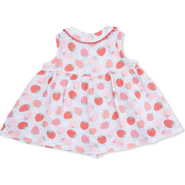 Strawberry Bliss, Jill Dress Sleeveless with Bloomer - Dresses - 3