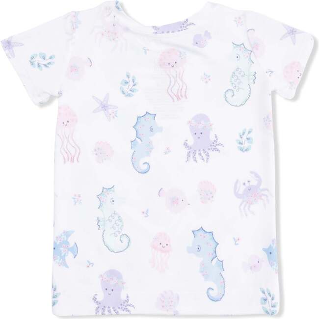 Floral Sea Creatures, Loungewear Short Set