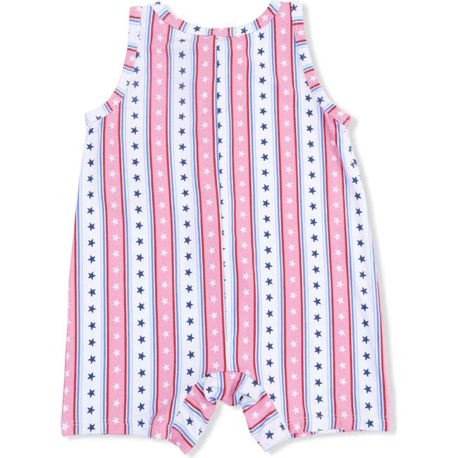 Stars and Stripes, Sleeveless Shortie Romper