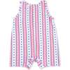 Stars and Stripes, Sleeveless Shortie Romper - Rompers - 2 - thumbnail