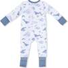 Watercolor Blue Whales, Convertible Romper - Rompers - 2