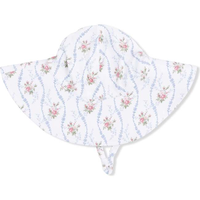 Heirloom Rose Stripe, Wide Brim Sun Hat