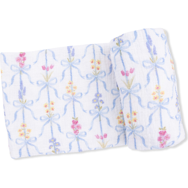 Ribbon Bouquets, Swaddle Blanket