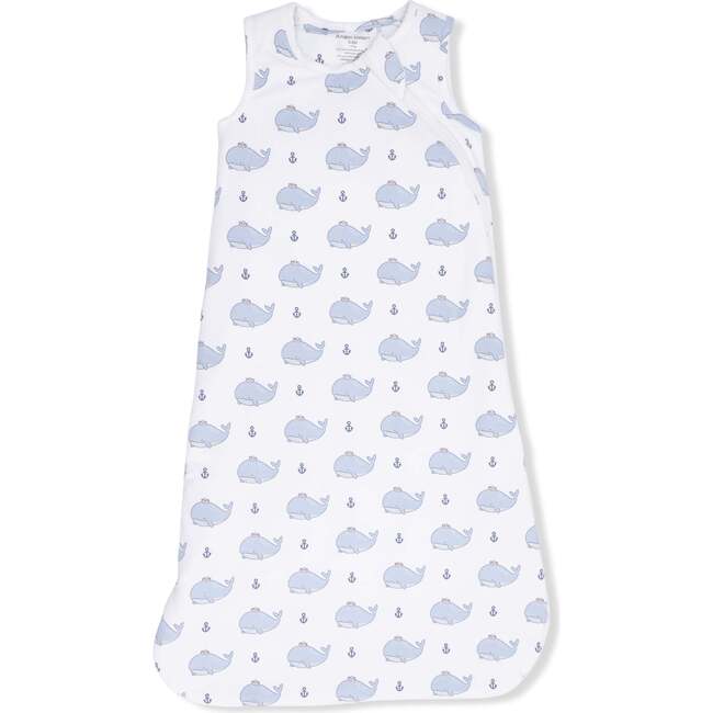 Bubbly Sailor Whale Blue, Sleep Bag