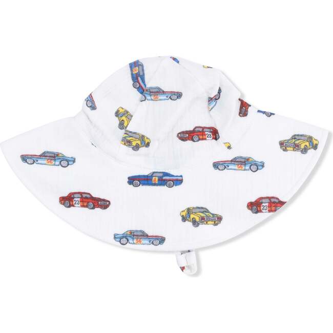 Race Cars, Wide Brim Sun Hat