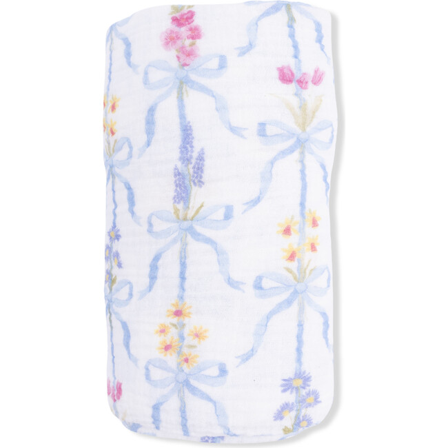 Ribbon Bouquets, Swaddle Blanket