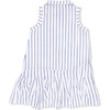 Baseball Stripe, Polo Dress with Cartwheel Short - Dresses - 3