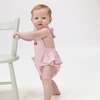 Cherry Stripe, Ric Rac Ruffle Sunsuit - Rompers - 1 - thumbnail