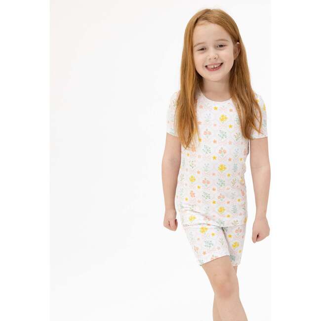 Spring Blooms Bow Trellis, Loungewear Short Set