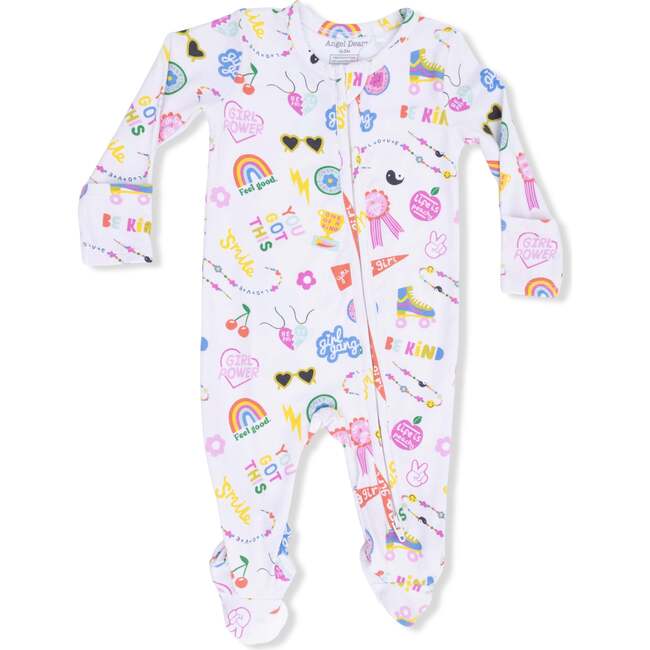 Girl Power, 2 Way Zipper Footie