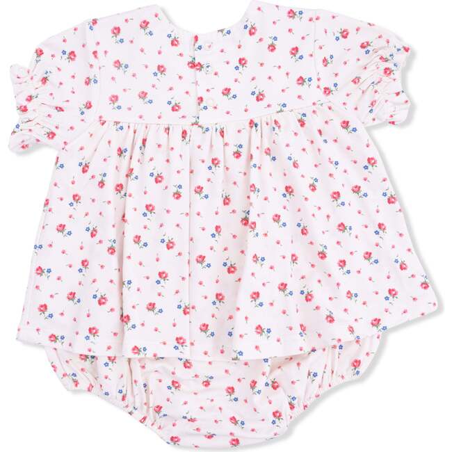 Joli Rosette, Smocked Ruffle Bubble with Skirt