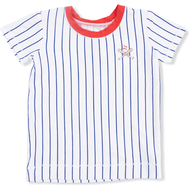 Baseball Stripe, Loungewear Short Set