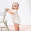 Dainty Buds and Bows, Classic Puff Sleeve Babydoll Bubble - Rompers - 1 - thumbnail