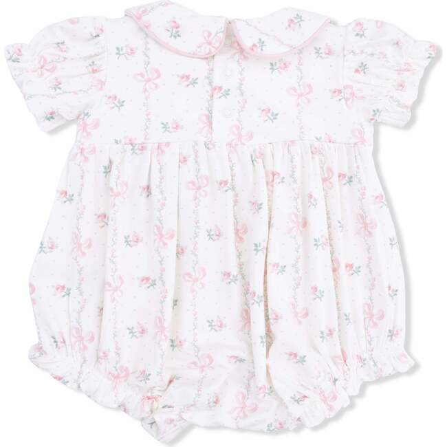 Dainty Buds and Bows, Classic Puff Sleeve Babydoll Bubble