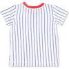 Baseball Stripe, Loungewear Short Set - Mixed Apparel Set - 3