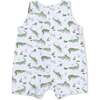 Crayon Alligators, Sleeveless Shortie Romper - Rompers - 2