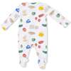 Charcuterie Cuties, 2 Way Zipper Footie - Footie Pajamas - 2