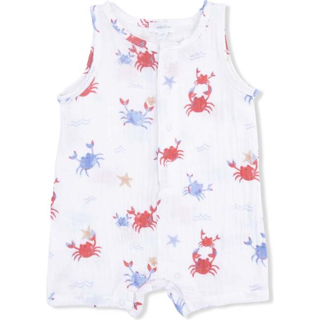 Crayon Crabs, Sleeveless Shortie Romper