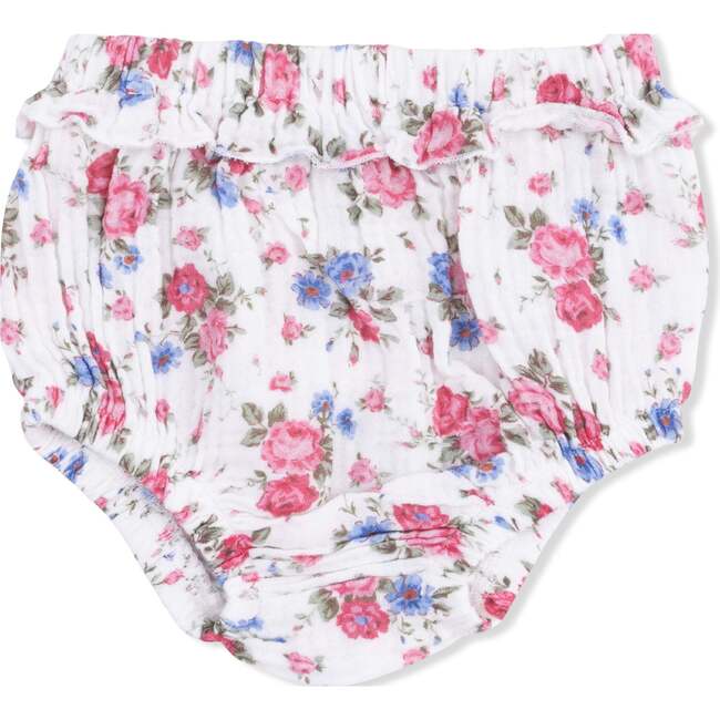 Cabbage Roses, Ruffle Sleeve Dress and Bloomer