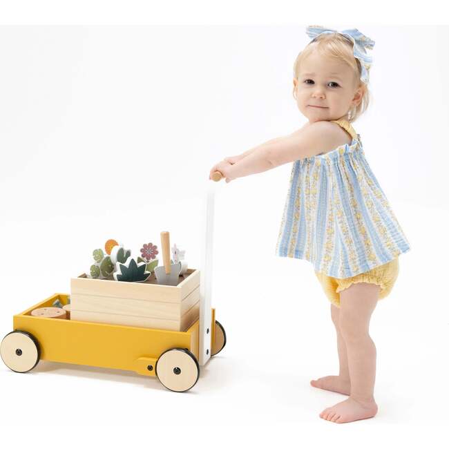 Odalys Floral Stripe, Top with Bows and Ruffle Leg Bloomer