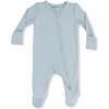 Solid Jadeite, 2 Way Zipper Footie - Footie Pajamas - 2