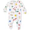Charcuterie Cuties, 2 Way Zipper Footie - Footie Pajamas - 3