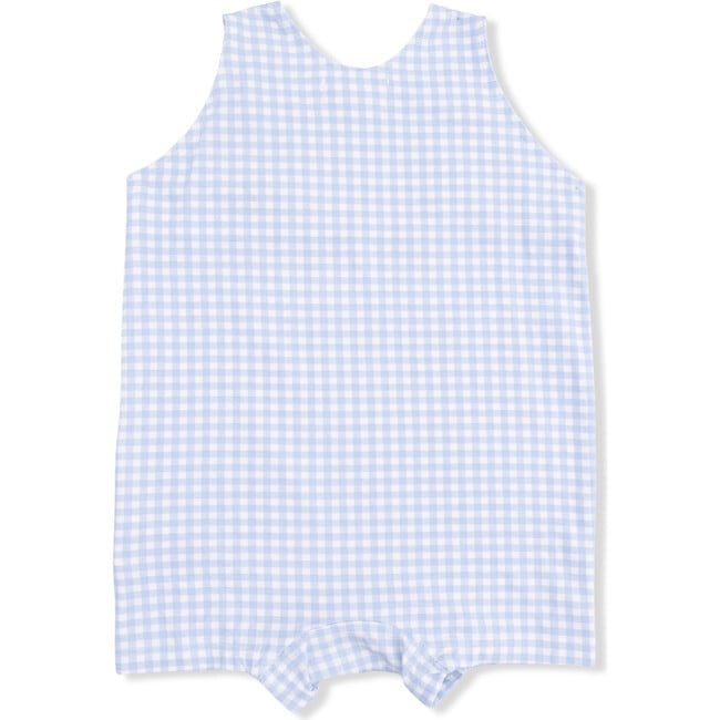 Cute Farm Animals Applique , Overall Shortie with Short Sleeve Bodysuit - Rompers - 3