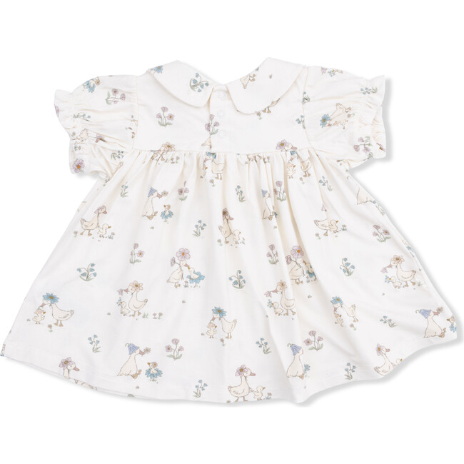 Flower Ducklings, Smocked Dress Set with Headband - Dresses - 3