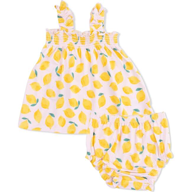 Sunny Lemons, Ruffly Strap Top and Bloomer