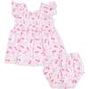 Sweet Bow Cherries, Baby Doll Tunic and Bloomer Set - Mixed Apparel Set - 1 - thumbnail