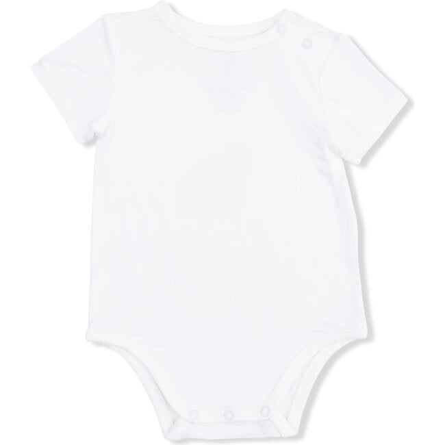 Cute Farm Animals Applique , Overall Shortie with Short Sleeve Bodysuit - Rompers - 4