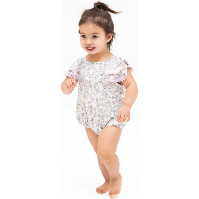 Shannon Floral, V-Neck Bubble