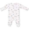 Easter Egg Hunt Uni , 2 Way Zipper Footie - Footie Pajamas - 2