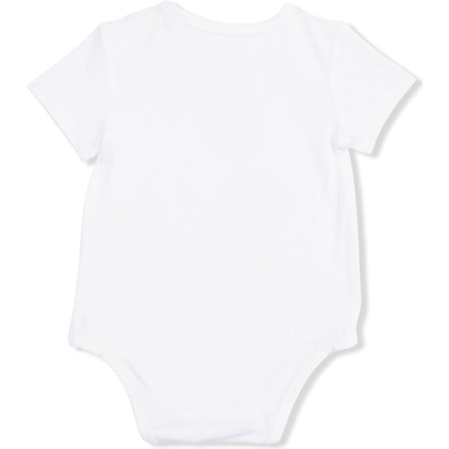 Cute Farm Animals Applique , Overall Shortie with Short Sleeve Bodysuit - Rompers - 5