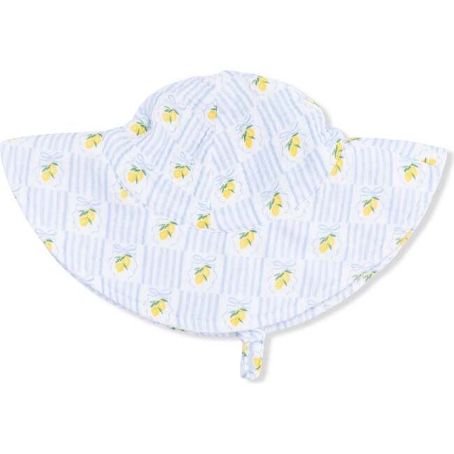 Lovely Lemons, Smocked Top with Bloomer & Sun Hat Set