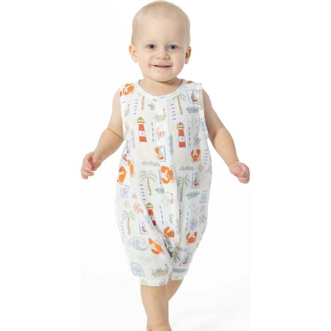 Club Mediterranean , Sleeveless Shortie Romper