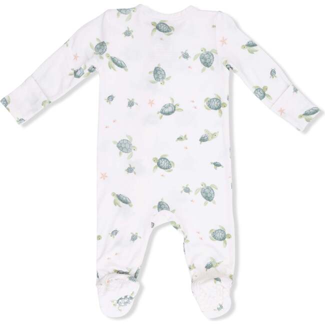 Sea Turtles, 2 Way Zipper Footie