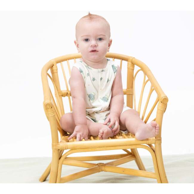 Sea Turtles, Sleeveless Shortie Romper