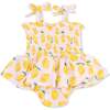 Sunny Lemons, Smocked Bubble with Skirt - Dresses - 2