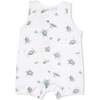 Sea Turtles, Sleeveless Shortie Romper - Rompers - 2 - thumbnail