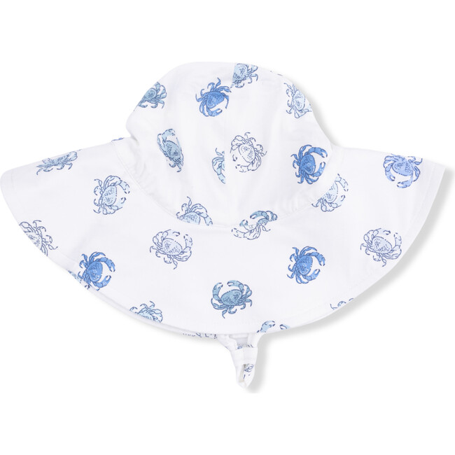 Blue Crabs, Wide Brim Sun Hat