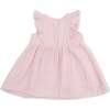 Lotus Flower Ducklings, Ruffle Sleeve Dress and Bloomer with Sunhat - Dresses - 4