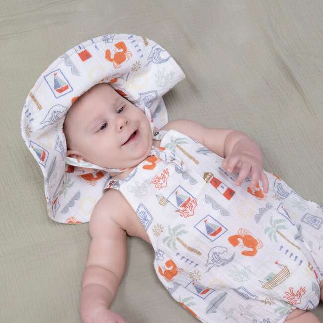 Club Mediterranean , Wide Brim Sun Hat