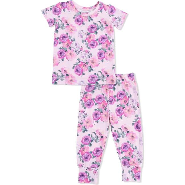 Rose Abundance, Short Sleeve Loungewear Set
