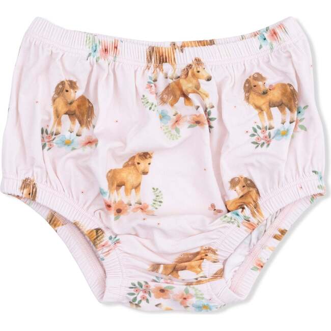 Pink Ponies, Smocked Twirly Dress - Dresses - 3