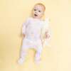 Vintage Spring Ducklings Pink, 2 Way Zipper Footie - Footie Pajamas - 1 - thumbnail