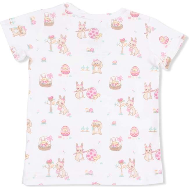 Easter Egg Hunt Pink, Loungewear Short Set - Mixed Apparel Set - 3